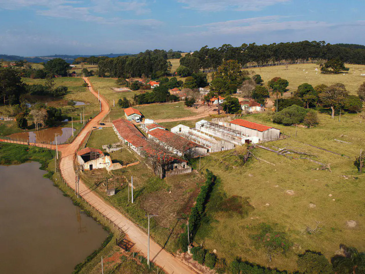 imagem aérea sitio a venda na cidade de itu area rural